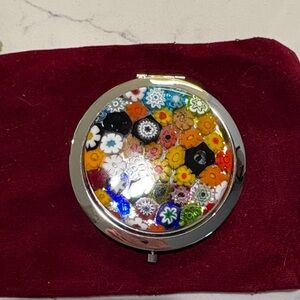 Colorful Mosaic Compact Mirror